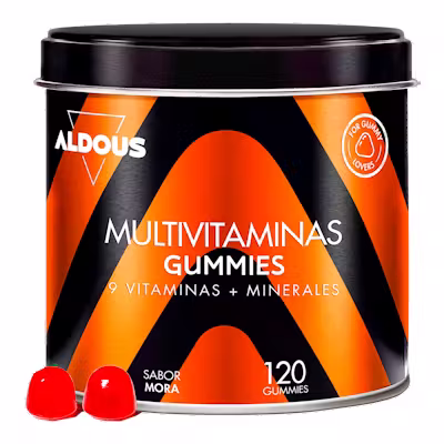 Multivitaminas Aldous Gominolas | 120 gummies