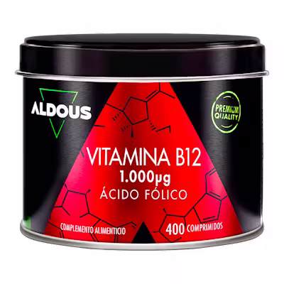 Vitamina B12 Ácido Fólico Aldous | Energía