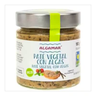 Algamar Paté Vegetal Algas Bio - Bajo Calor