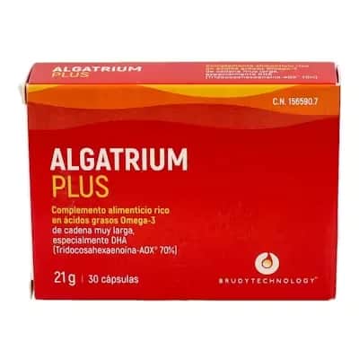 Algatrium Plus 350mg DHA - Salud Cerebral y Ocular