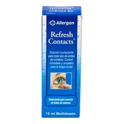 Refresh Contacts 15ml | Solución para Lentes de Contacto