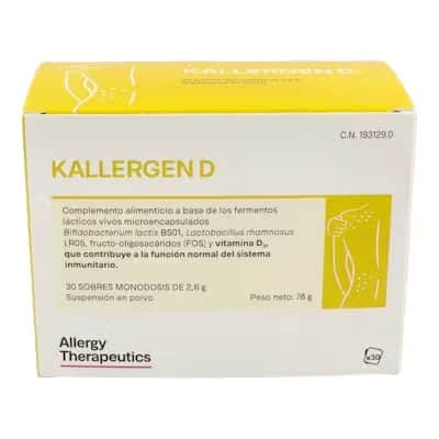 Kallergen D 30 Sobres - Inmunidad