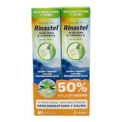 Rinastel Aloe Vera Duplo 250ml - Congestión Nasal