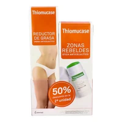 Thiomucase Kit Duplo - Crema + Stick Anticelulítico