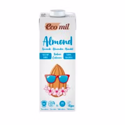 Almond Ecomil Bebida Almendra Calcio | Sin Azúcar