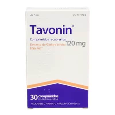 Tavonin 120 mg - Microcirculación y Vértigo