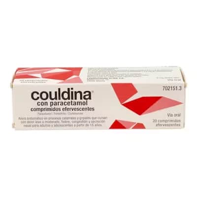 Couldina Paracetamol 20 Comp - Alivio Catarro