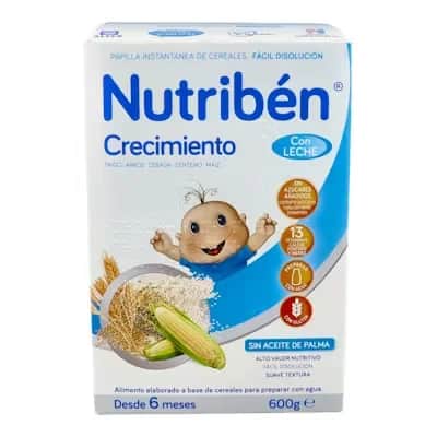 Nutriben Crecimiento 600g - Papilla Leche Infantil