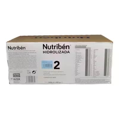 Nutriben Hidrolizada 2 6x400g - Bebés