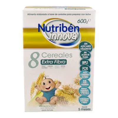 Nutriben Pap Innova 8 Cereales Extrafibra 600g