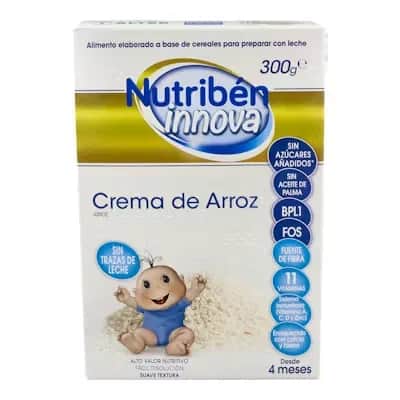 Nutriben Pap Innova Crema Arroz 300 G - Papilla Infantil
