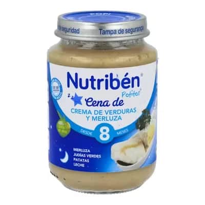 Nutribén Pot Crema Verduras Merluza 200g