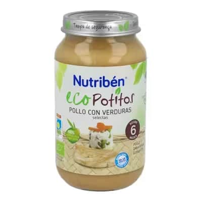 Nutriben Eco Pollo Verduras | Potito Proteína Bebé
