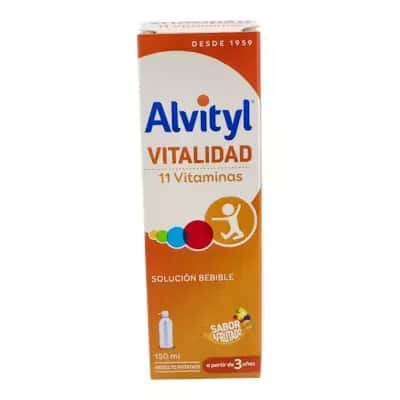 Alvityl Jbe - Multivitamínico Infantil Líquido