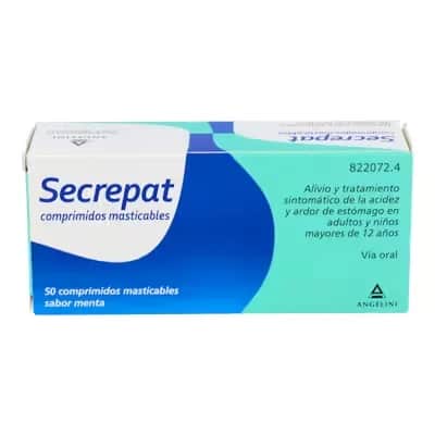 Secrepat Reforzado Menta - Alivio Acidez Estómago