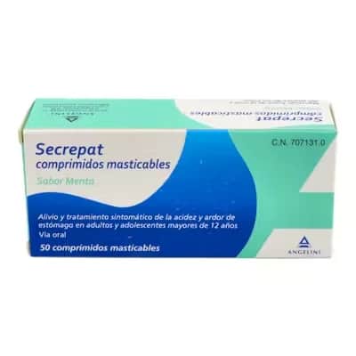 Secrepat Reforzado Menta - Acidez Estomacal