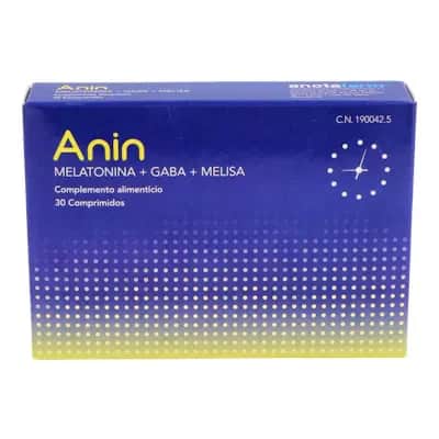 Anin Melatonina+Gaba+Melisa | Sueño y Relajación