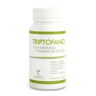 Triptófano Magnesio Melatonina 60 Comp | Ánimo