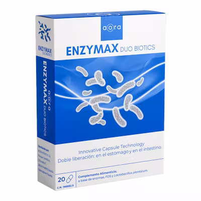 Aora Enzymax Duo Biotics - Digestión