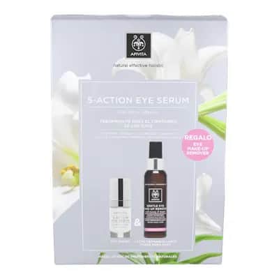 Apivita Set Navidad - Serum + Desmaquillante Ojos