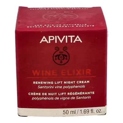 Apivita Wine Elixir Crema Noche - Antiedad Reparadora