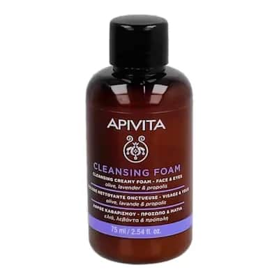 Apivita Mini Crema Espuma Limpiadora Facial - Oliva y Lavanda