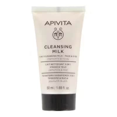 Apivita Mini Leche Limpiadora 3 en 1 - Limpieza y Tonificación