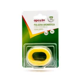 Aposán Pulsera de Muelle Aromática con Citronela Amarilla 3uds