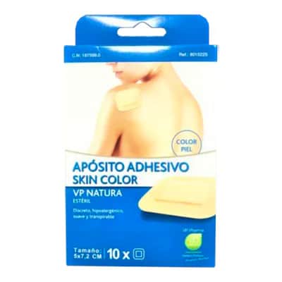 Apósito Estéril Skin Color 5x7,2cm - Protección de Heridas