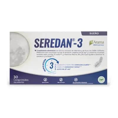 Seredan-3 30 Comprimidos - Trastornos Sueño
