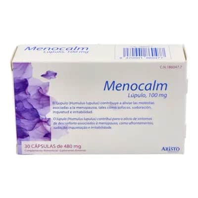 Menocalm 30 Cápsulas - Síntomas Menopausia