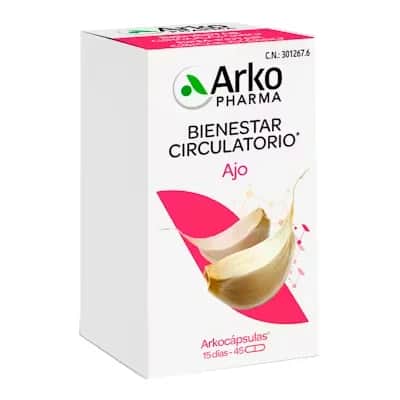 Arkocápsulas Ajo - Circulación y Bienestar Cardiovascular