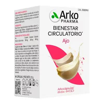 Arkocápsulas Ajo 84 - Circulación Sanguínea