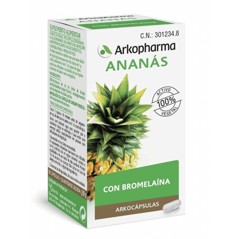 Arkopharma Arkocápsulas Ananas 45 capsulas