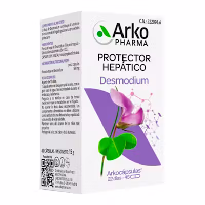 Arkocápsulas Desmodium | Protección Hepática