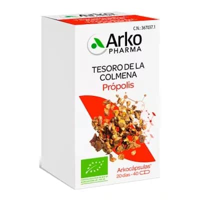 ARKOPHARMA Arkocápsulas Própolis Bio Defensas Naturales 40 cápsulas