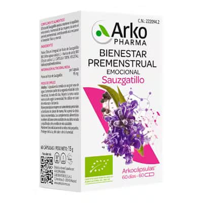 Arkocápsulas Sauzgatillo Bio | Síndrome Premenstrual