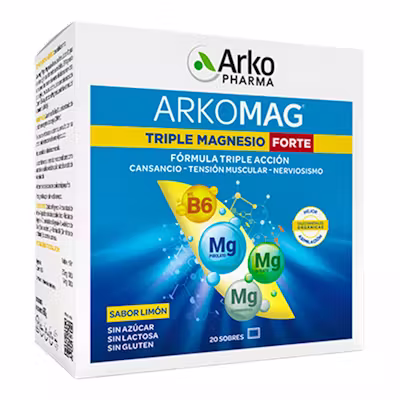 Arkomag Triple Magnesio Forte | Fatiga y Cansancio