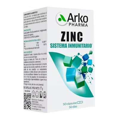 Arkopharma Zinc 50 - Inmunidad y Defensas