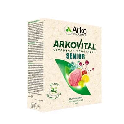 Arkovital Senior 60 Cápsulas - Vitaminas para Mayores