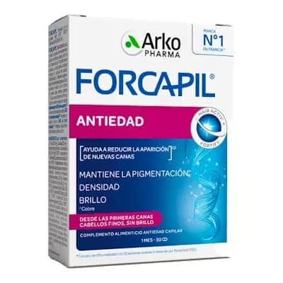 Forcapil Antiedad 30 cápsulas - Cabello Joven