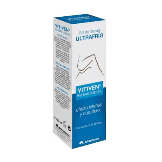 Arkopharma Vitiven® Piernas Ligeras Gel Masaje Ultrafrío 150ml