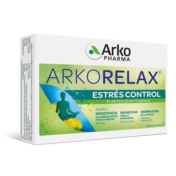 Arkopharma Arkorelax Estrés Control 30 comprimidos