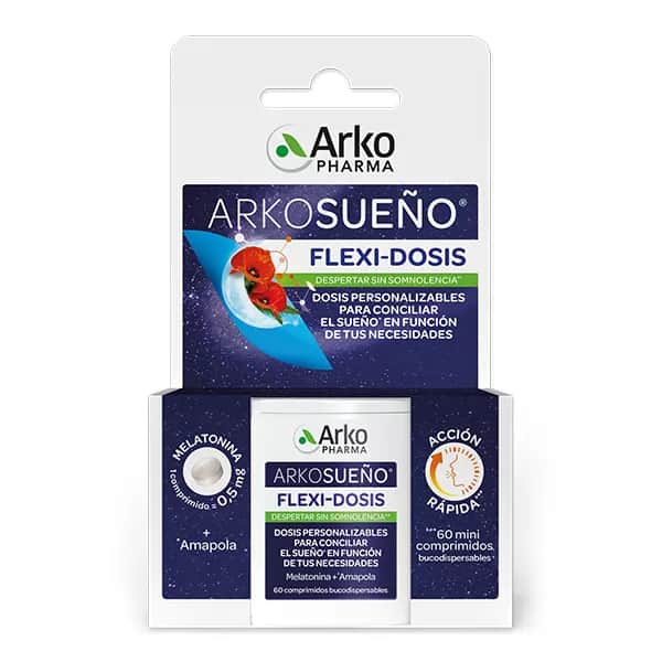 Arkopharma Arkosueño Flexi-Dosis 60 comprimidos sublinguales