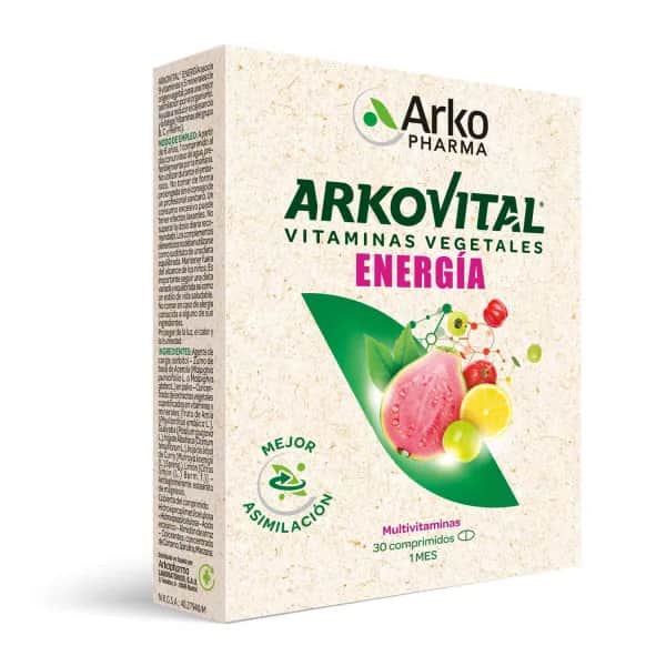 Arkopharma Arkovital Pura Energía Multivitamínico 30 comprimidos