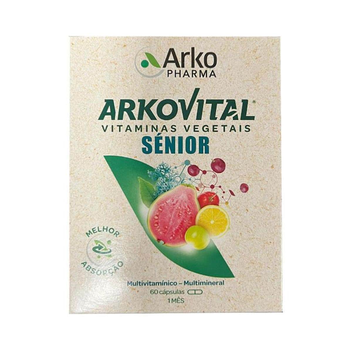 Arkopharma Arkovital Senior 60 cápsulas