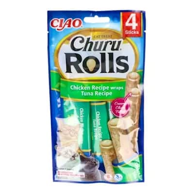 Churu Cat Rolls Atún | Snack Nutritivo