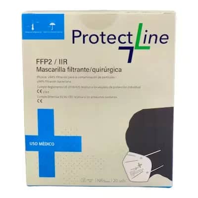 Mascarilla FFP2 Arsh 20 Unidades - Protección Respiratoria