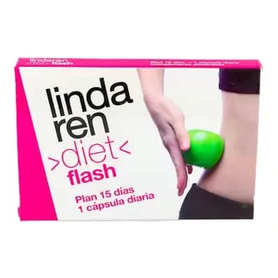 Lindaren Diet Flash 15 Caps - Pérdida de Peso