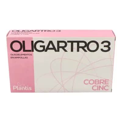 Artesania Oligartro 3 Zinc-Cobre - 20 Ampollas